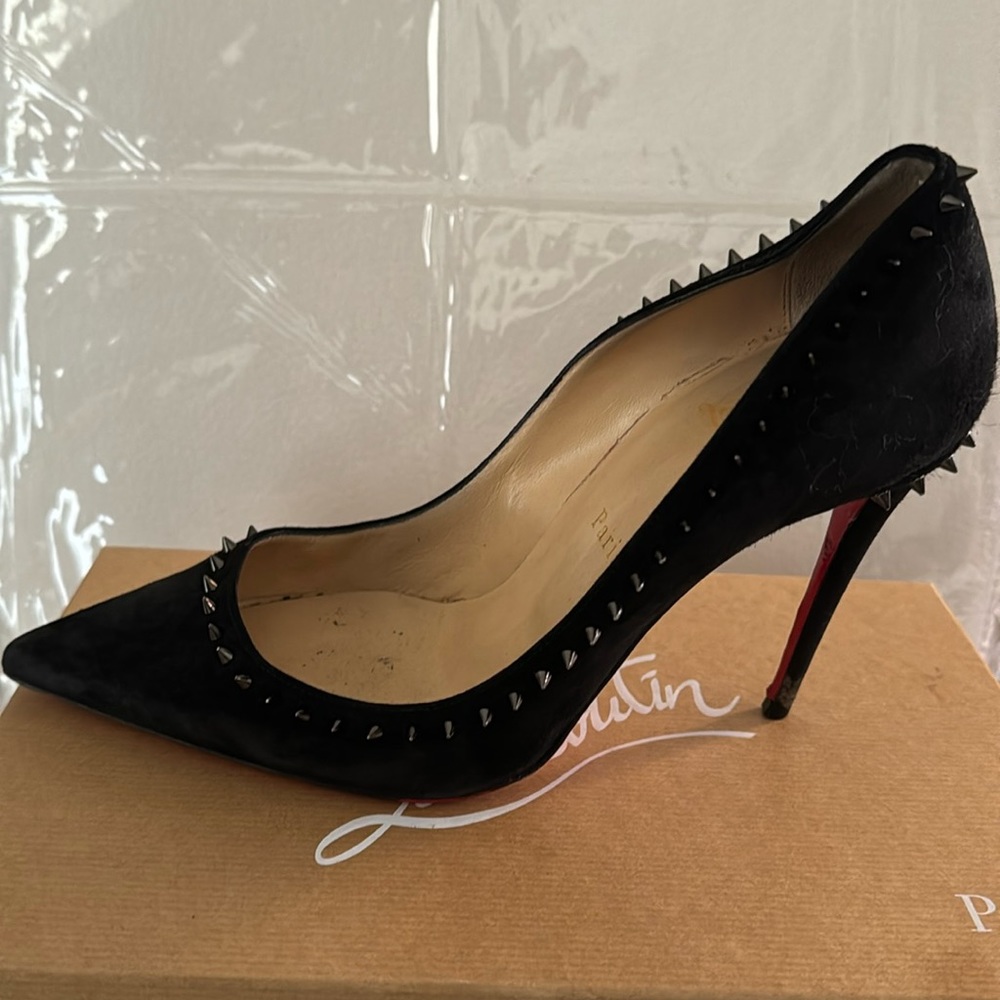 Christian louboutin spike heels